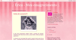 Desktop Screenshot of erica-meuemagrecimento.blogspot.com