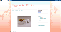 Desktop Screenshot of egg-cooker-electric.blogspot.com