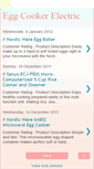 Mobile Screenshot of egg-cooker-electric.blogspot.com