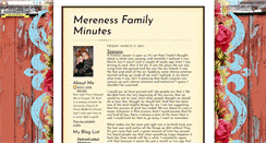 Desktop Screenshot of mereness.blogspot.com