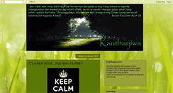 Desktop Screenshot of kautharjiwa.blogspot.com