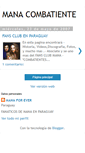 Mobile Screenshot of mana-combatiente.blogspot.com