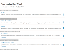 Tablet Screenshot of cautiontothewind.blogspot.com