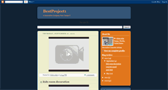 Desktop Screenshot of bestproject1.blogspot.com