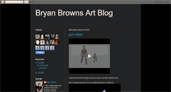 Desktop Screenshot of bryanbrownart.blogspot.com