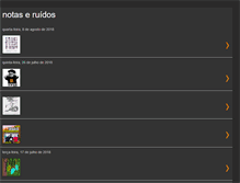Tablet Screenshot of notaseruidos.blogspot.com