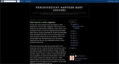 Desktop Screenshot of bartvosters.blogspot.com