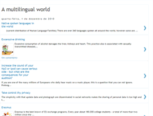 Tablet Screenshot of amultilingualworld.blogspot.com
