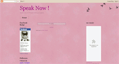 Desktop Screenshot of janinahspeaks.blogspot.com