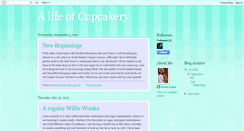 Desktop Screenshot of mycupcakerylife.blogspot.com