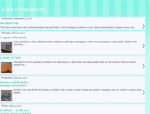 Tablet Screenshot of mycupcakerylife.blogspot.com