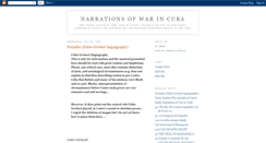 Desktop Screenshot of narrations-of-war-in-cuba.blogspot.com