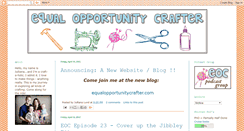 Desktop Screenshot of equalopportunitycrafter.blogspot.com