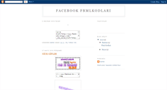 Desktop Screenshot of fbmlface.blogspot.com