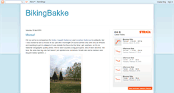 Desktop Screenshot of bikingbakke.blogspot.com