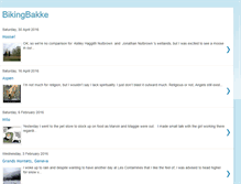 Tablet Screenshot of bikingbakke.blogspot.com