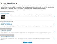 Tablet Screenshot of braidsbymichelle.blogspot.com