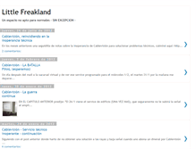 Tablet Screenshot of littlefreakland2.blogspot.com
