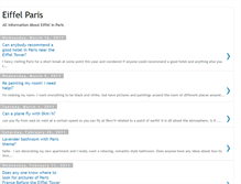 Tablet Screenshot of eiffel-paris.blogspot.com