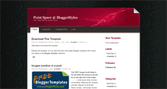 Desktop Screenshot of point-space-template.blogspot.com
