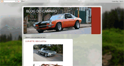 Desktop Screenshot of blogdocamaro.blogspot.com