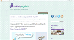 Desktop Screenshot of lojapreteritoperfeito.blogspot.com