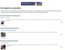 Tablet Screenshot of madrid-recondito.blogspot.com