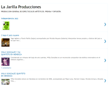 Tablet Screenshot of lajarillaproducciones.blogspot.com