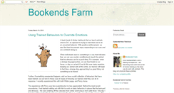 Desktop Screenshot of bookendsfarm.blogspot.com