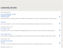 Tablet Screenshot of literarilyerotic.blogspot.com