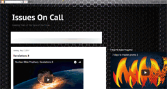 Desktop Screenshot of issuesoncall.blogspot.com