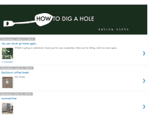 Tablet Screenshot of howtodigahole.blogspot.com