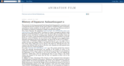 Desktop Screenshot of animationfilm.blogspot.com