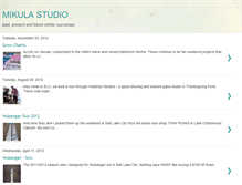 Tablet Screenshot of mikulastudio.blogspot.com