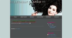 Desktop Screenshot of legallybanned.blogspot.com