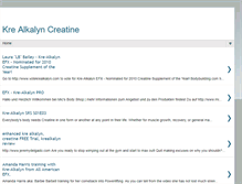 Tablet Screenshot of kre-alkalyn-creatine.blogspot.com