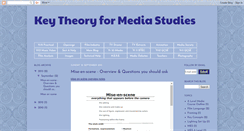 Desktop Screenshot of keymediatheory.blogspot.com