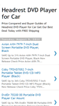 Mobile Screenshot of headrestdvdplayerforcars.blogspot.com
