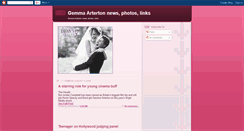 Desktop Screenshot of gemma-arterton-news.blogspot.com