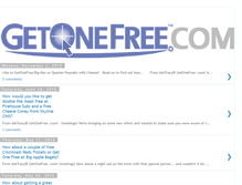 Tablet Screenshot of getonefree.blogspot.com