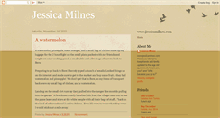 Desktop Screenshot of jessicamilnes.blogspot.com