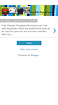 Mobile Screenshot of my-web-template.blogspot.com