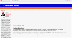 Desktop Screenshot of chavannesjeune.blogspot.com