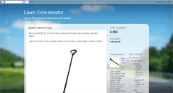 Desktop Screenshot of lawn-core-aerator.blogspot.com