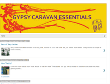 Tablet Screenshot of gypsycaravanessentials.blogspot.com