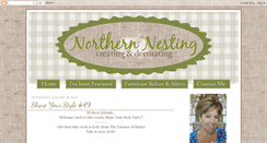 Desktop Screenshot of northernnesting.blogspot.com