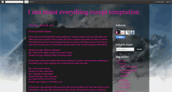Desktop Screenshot of fightingwithtemptation.blogspot.com