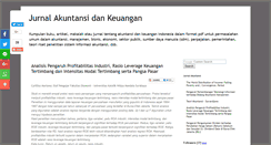 Desktop Screenshot of jurnalakuntan.blogspot.com