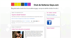 Desktop Screenshot of clubdesolterosgay.blogspot.com