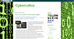 Desktop Screenshot of cybercultos.blogspot.com